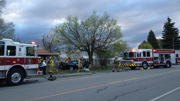 Officials Identify Driver Killed In Fiery Spokane Valley Crash | Krem.com