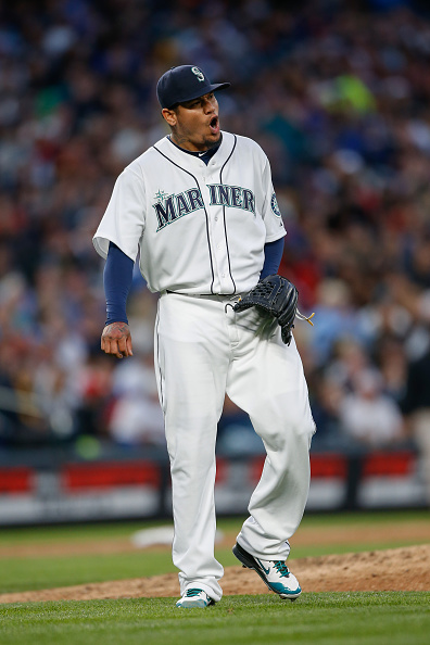 Seattle Mariners King's Court fans cheer a strike out by starting pitcher Felix  Hernandez against the Minnesota Twins in the third inning of a baseball  game Friday, July 26, 2013, in Seattle. (