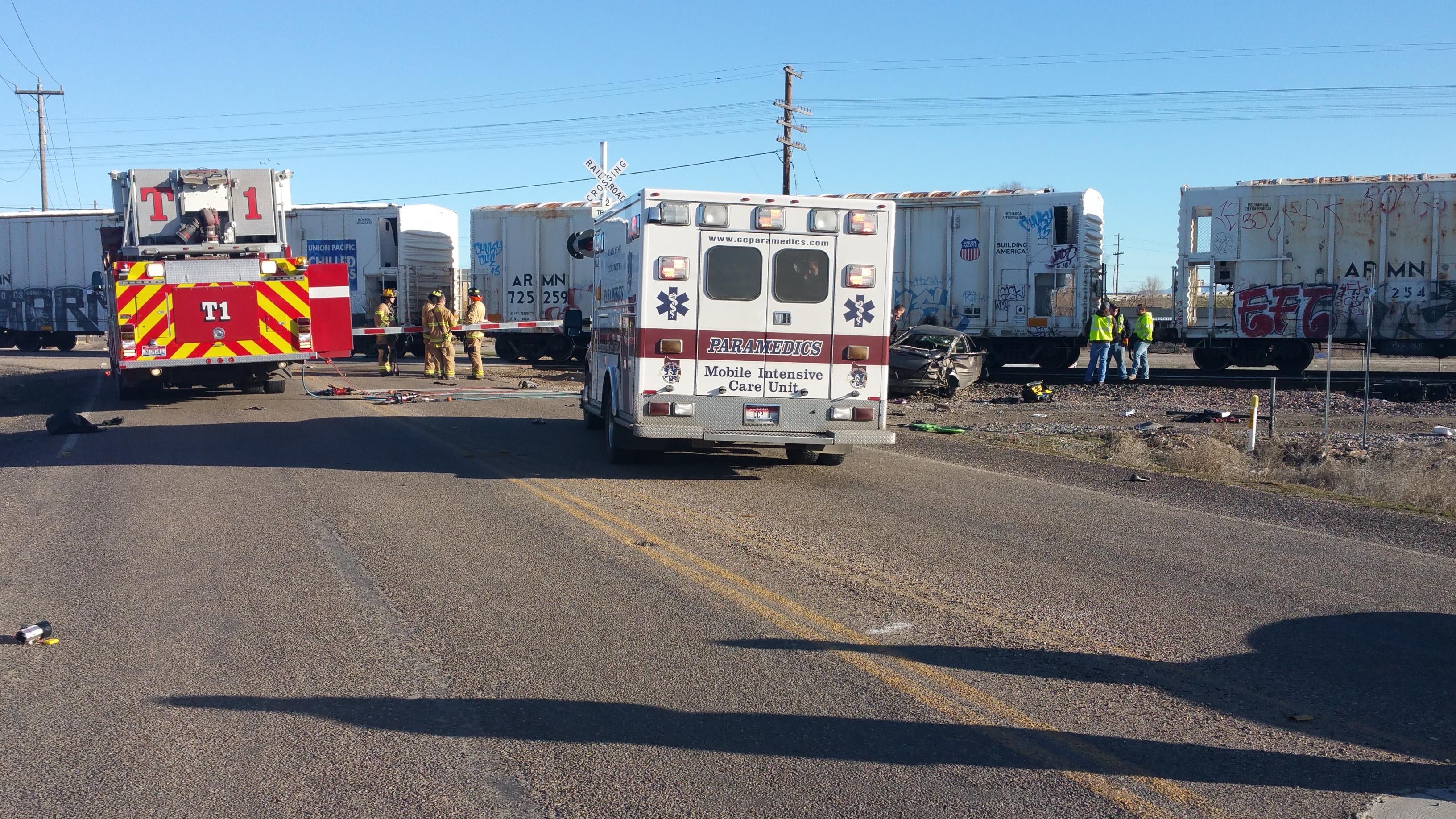 Idaho driver injured in train vs. car accident