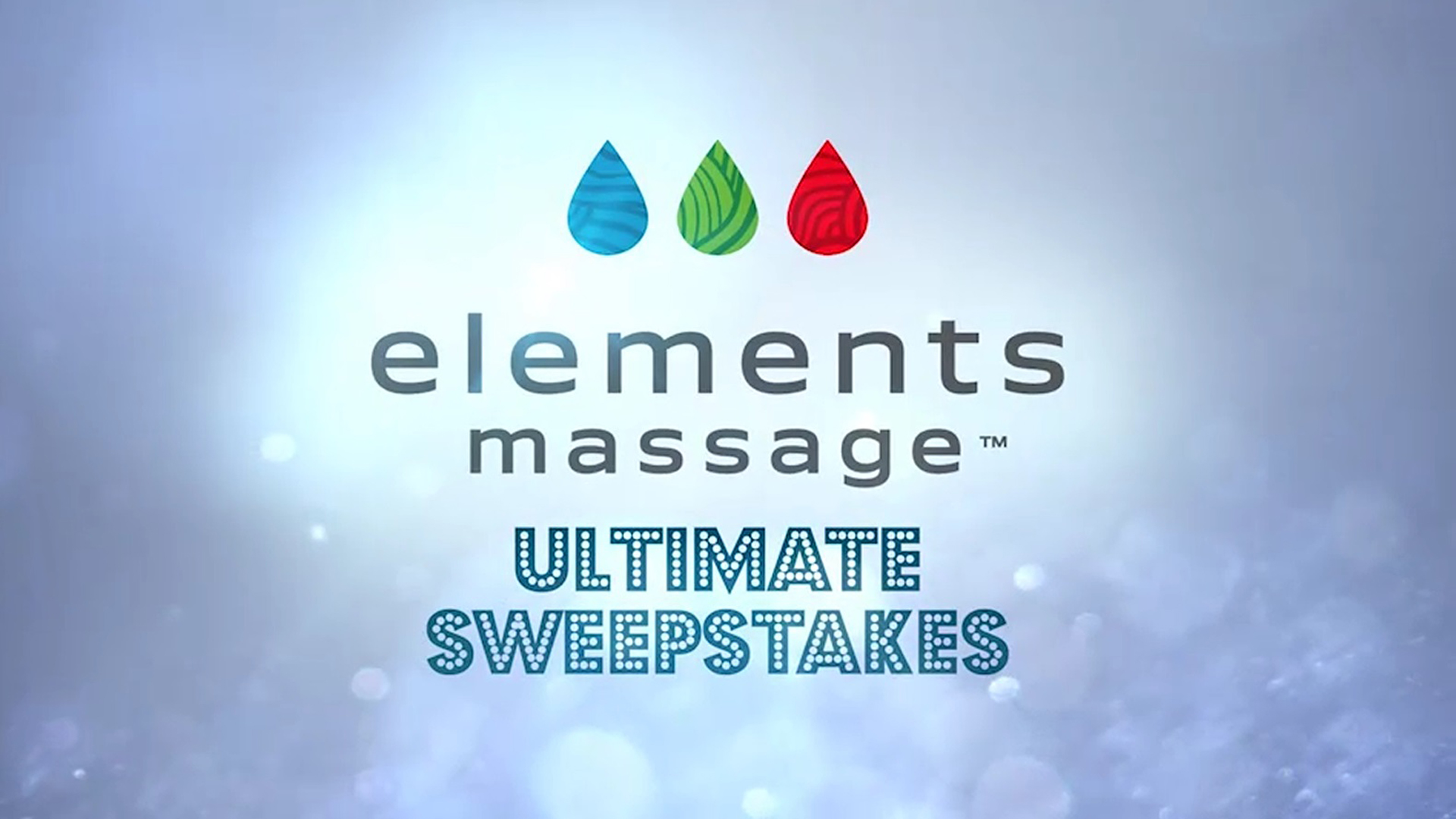 Elements Massage Ultimate Sweepstakes