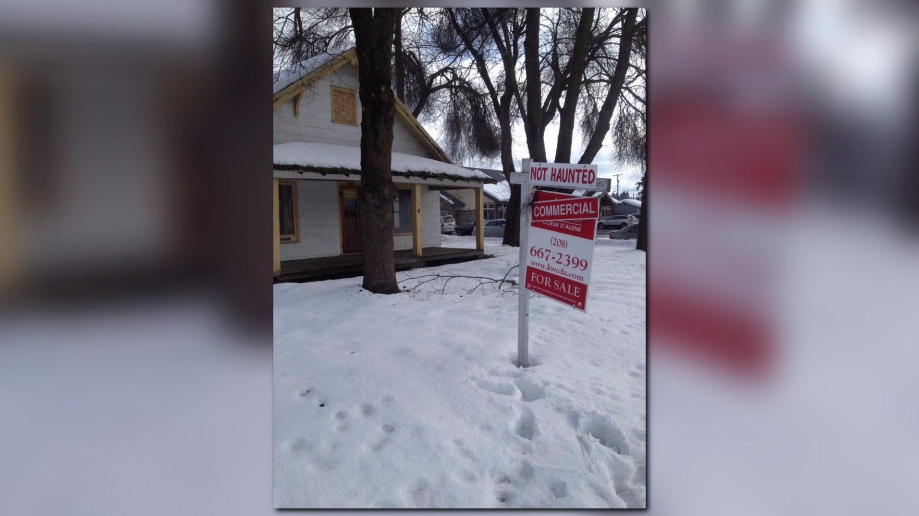 N. Idaho home listed as 'not haunted' in funny real estate listing - KTVB.com