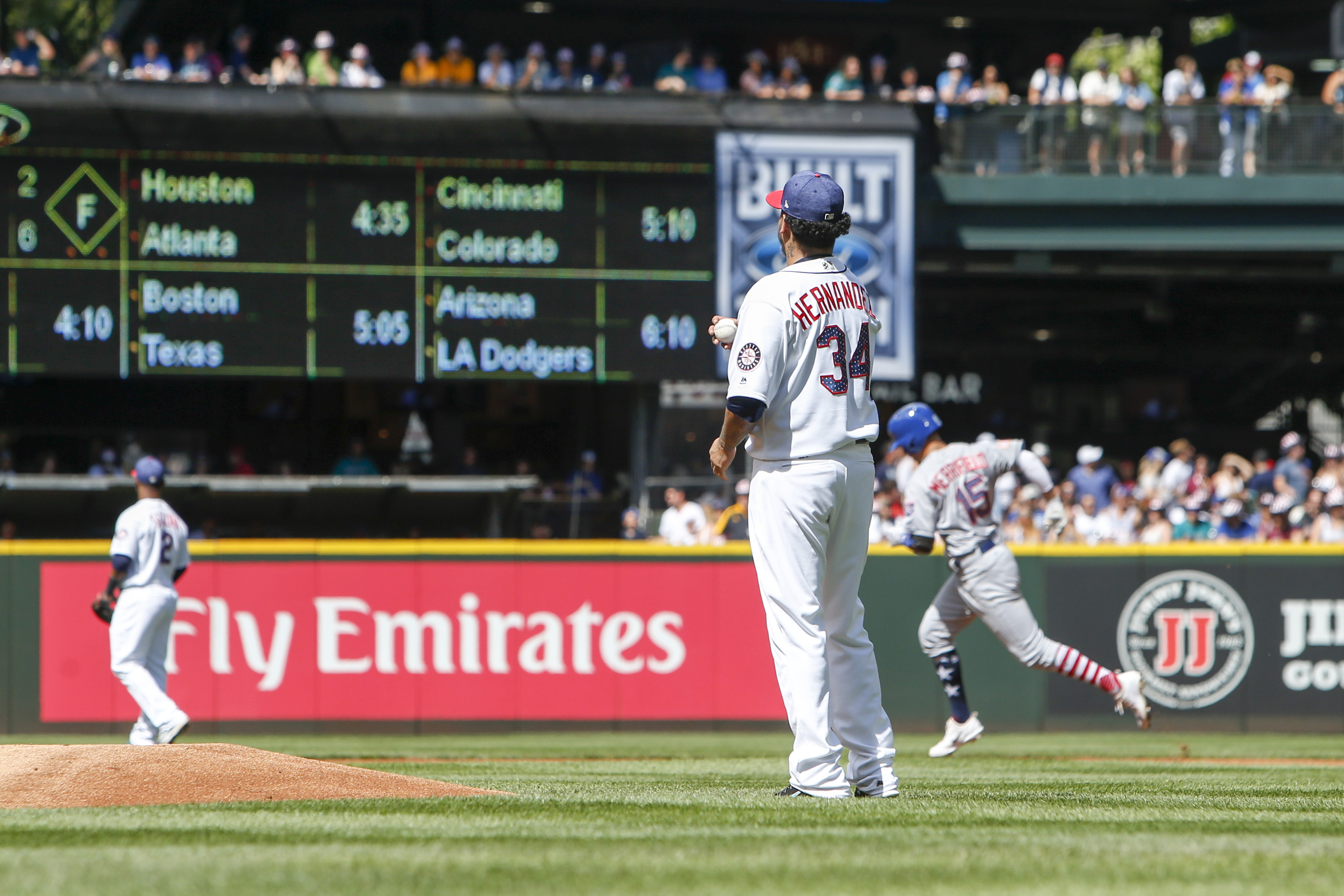 Seattle Mariners pitcher Felix Hernandez sets tone for team's whole season