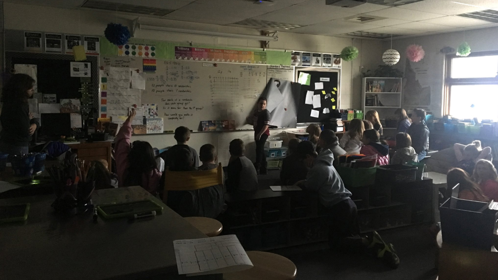 CDA classroom goes without power to teach kids a lesson | krem.com